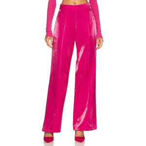 Line & Dot 'Quinn' Red Sheen Pants Size S